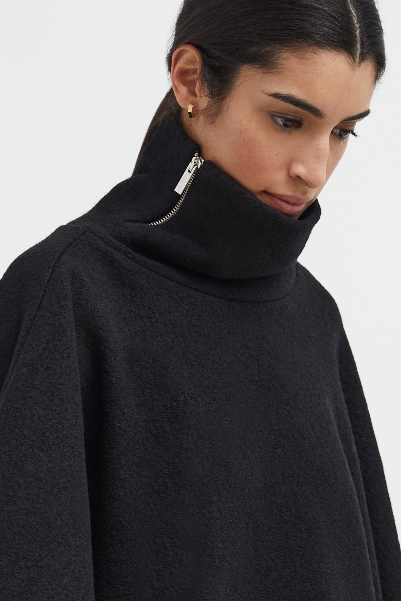 Avery Wool Cape - Image 15