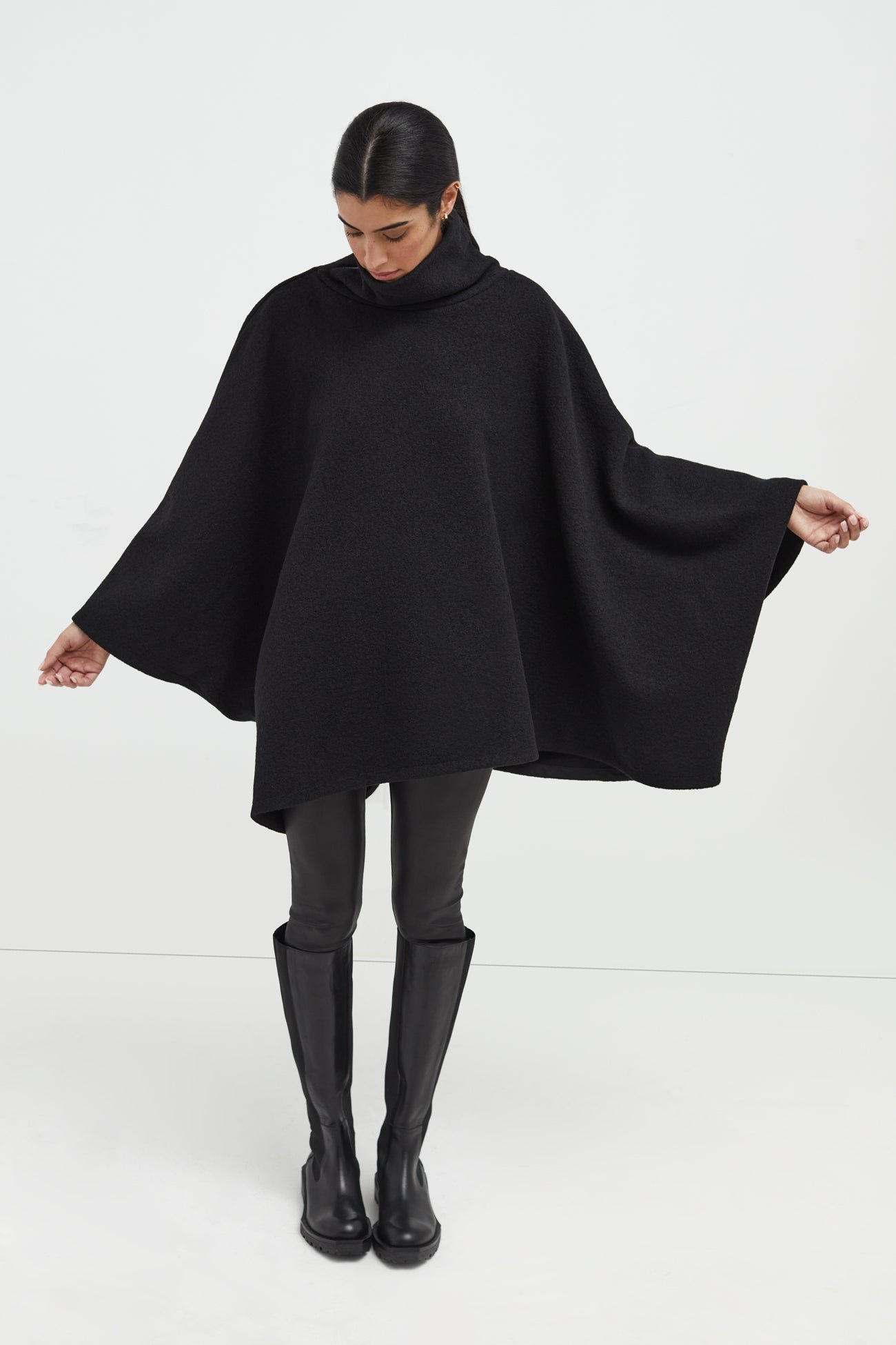 Avery Wool Cape - Image 17