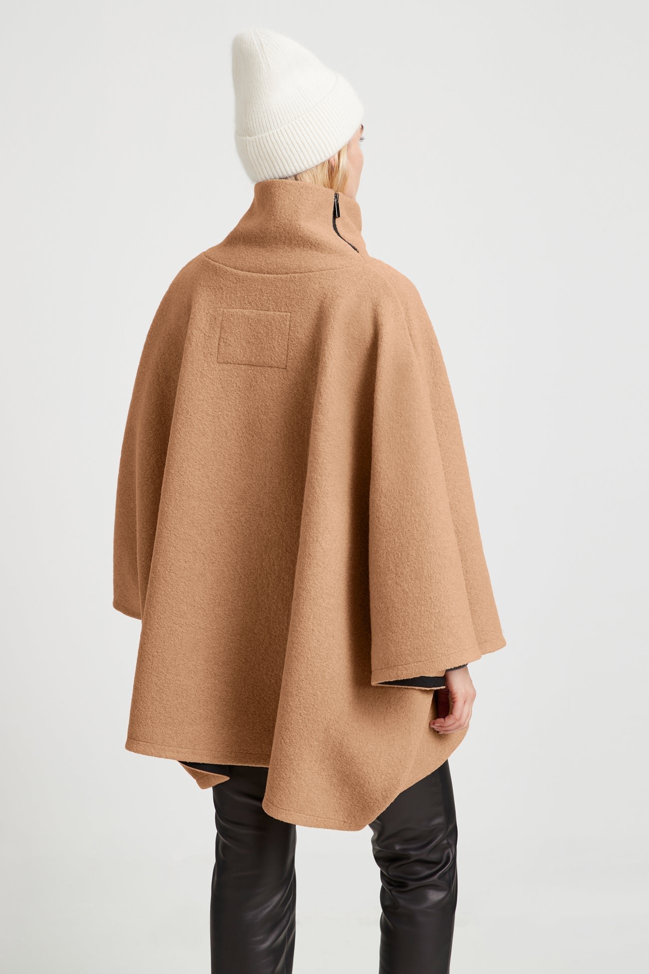 Avery Wool Cape - Image 4