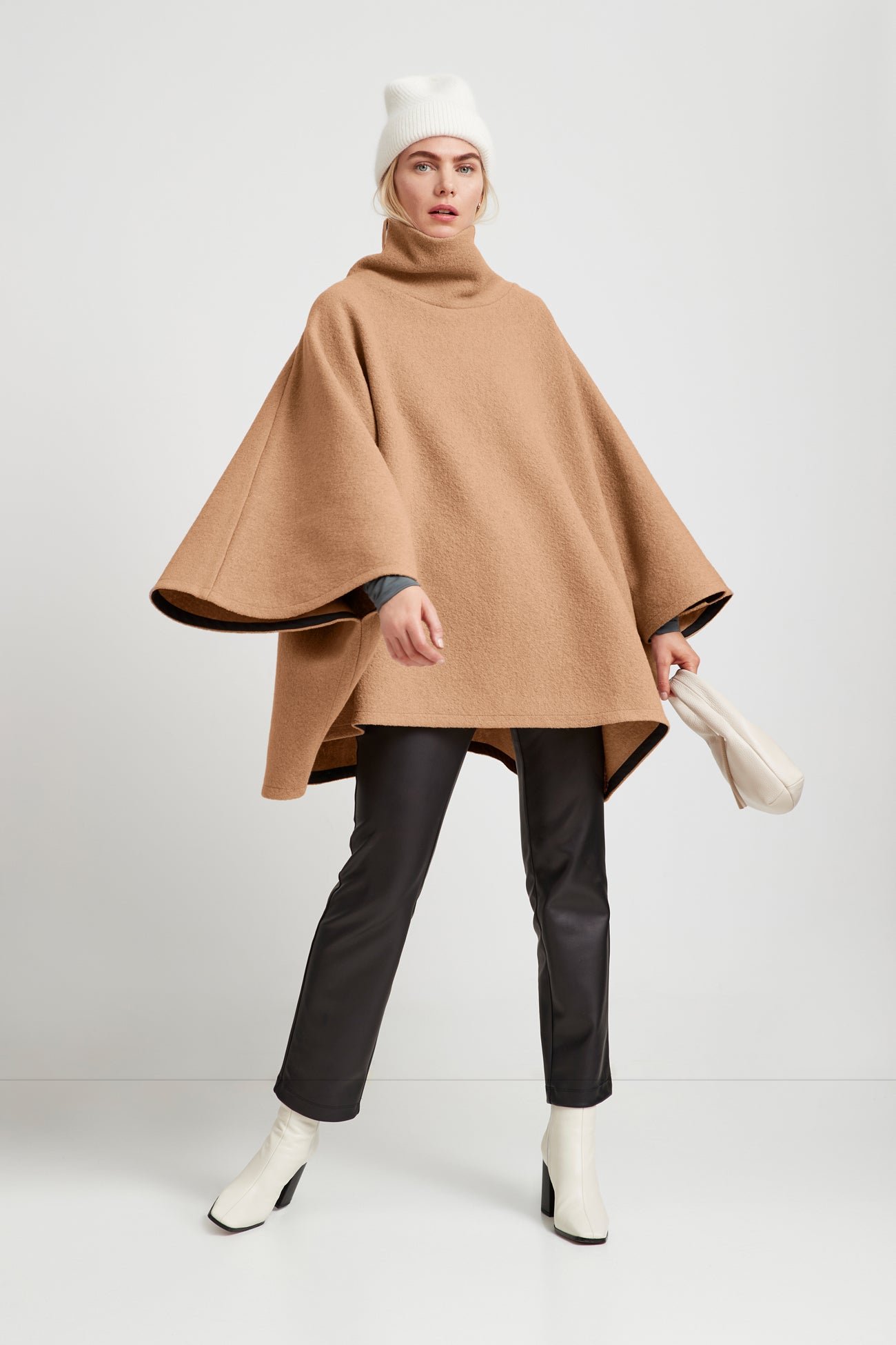 Avery Wool Cape - Image 12