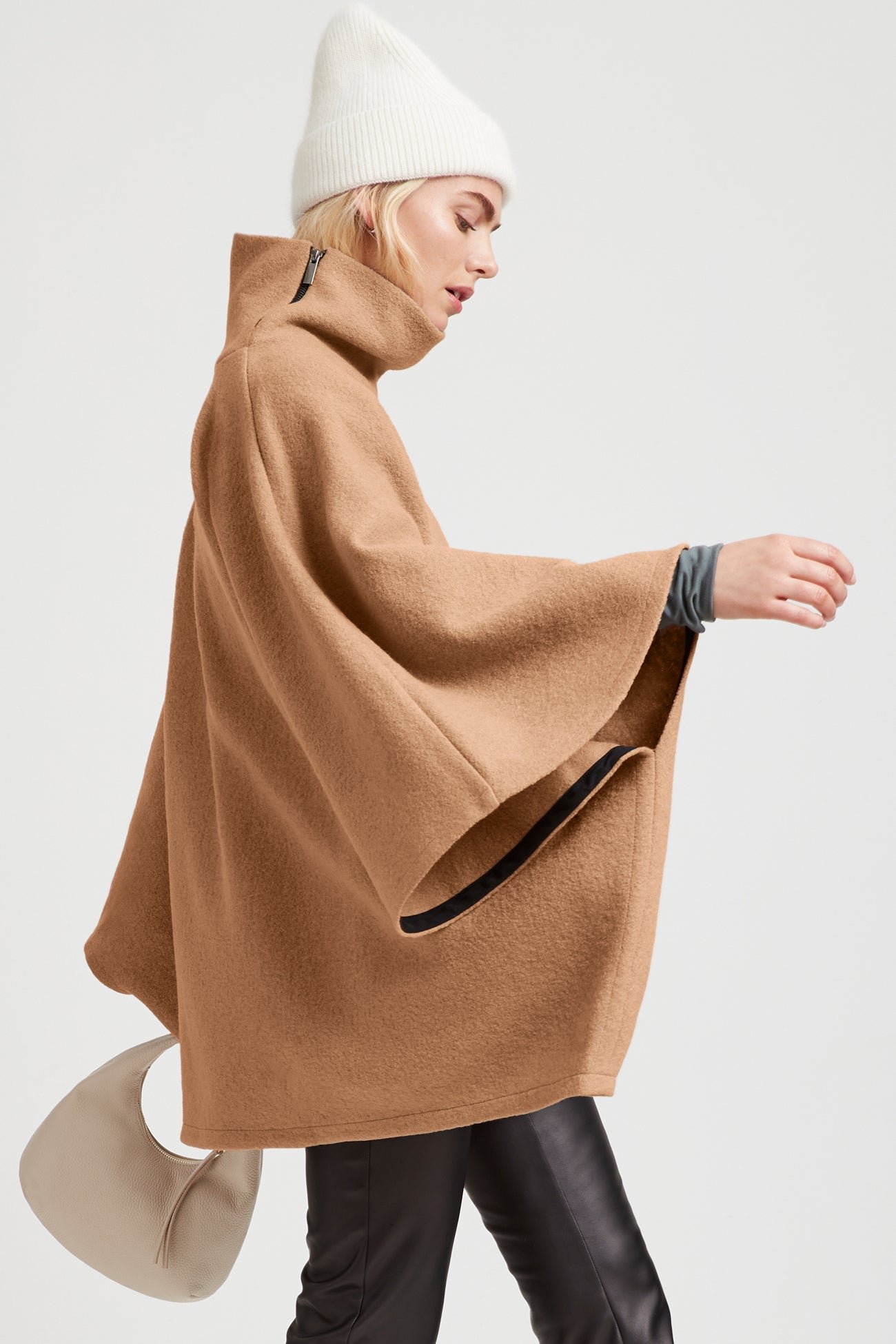 Avery Wool Cape - Image 6