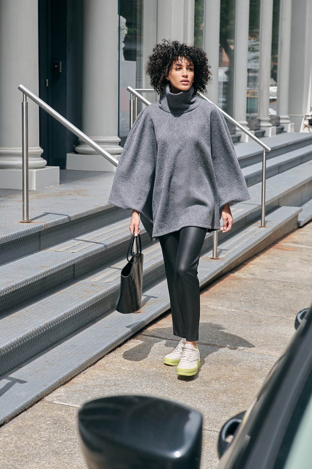 Avery Wool Cape - Image 11